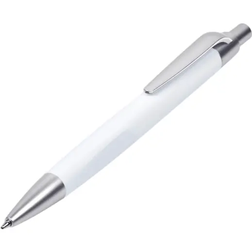 Altitude Regent Recycled Plastic Ball Pen Solid White